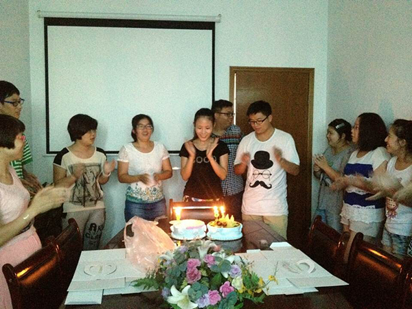 2014年7月生日聚會